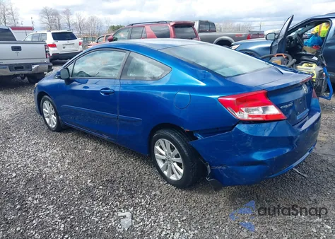 2012 Honda Civic Ex from USA, damaged, VIN 2HGFG3A83CH501395